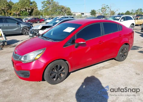 2012 Kia Rio Ex из США, поврежденный, VIN KNADN4A37C6095240